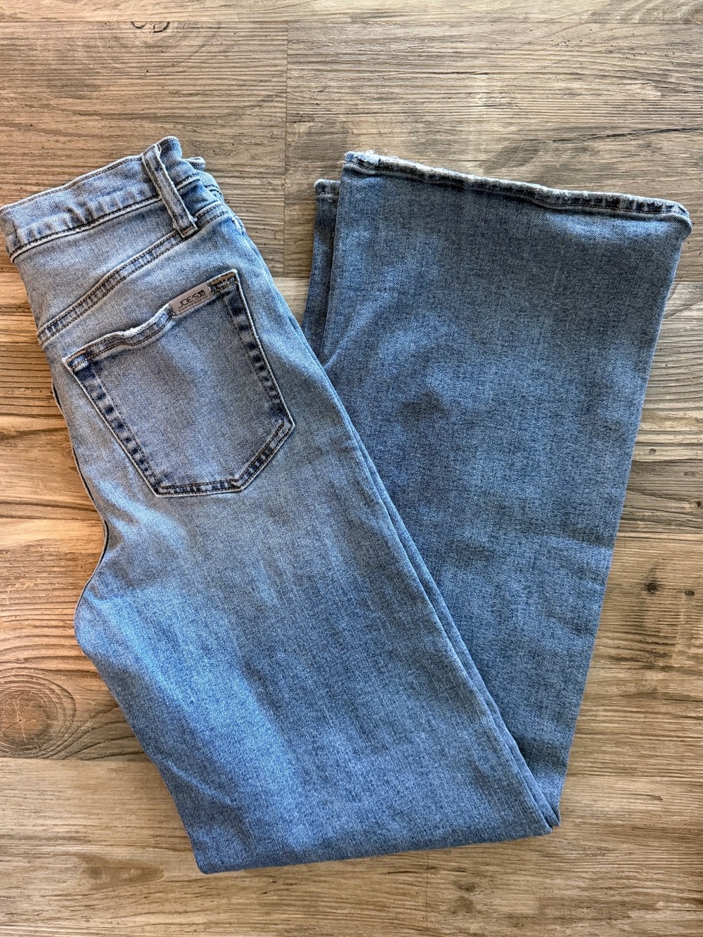 Joe's Jeans Light Blue Wide Leg Jeans